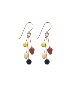 E1818 Autumnal Cluster Earrings
