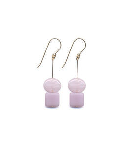 E1851 Pale Pink Candy Earrings