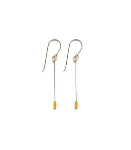 E1885 Sherbet Line Drop Earrings