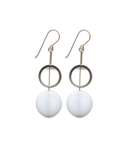 E1908 Moon Drop Earrings