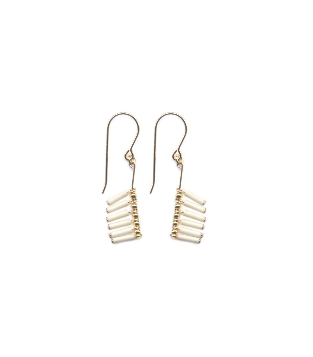 E1909 Fringe Stack Earrings