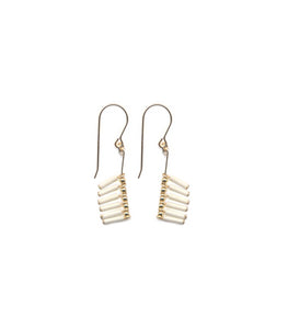 E1909 Fringe Stack Earrings
