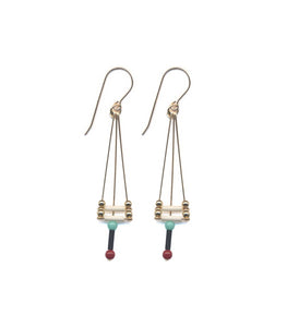 E1911 Triangle Drop Earrings
