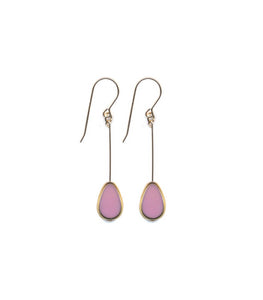 E1926 Pink Petal Earrings