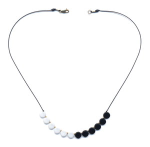 N2073 (Black/White) Necklace