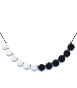 N2073 (Black/White) Necklace