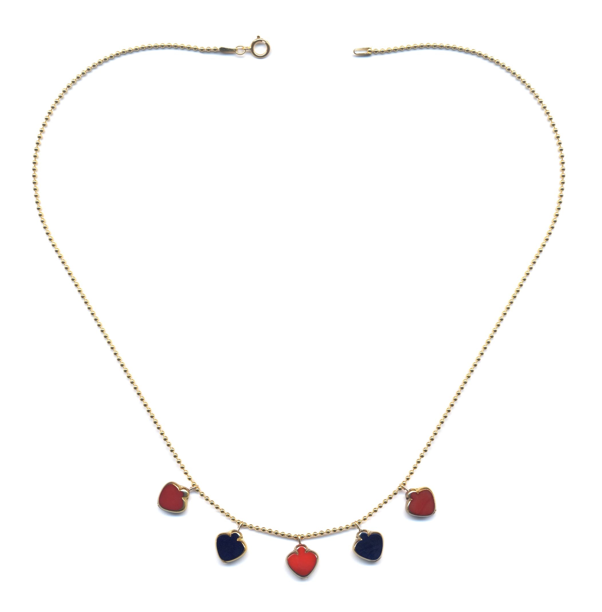 N2168 Apples Necklace