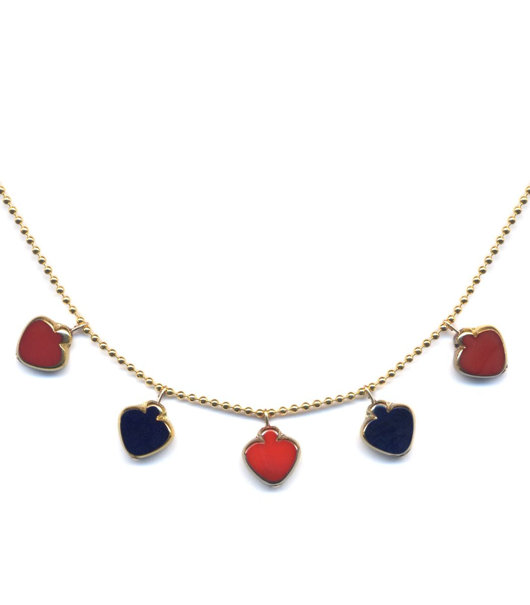 N2168 Apples Necklace