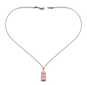 N2178 Pink Gummy Necklace