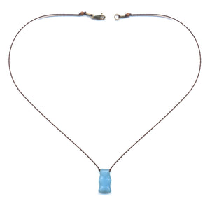 N2179 Blue Gummy Necklace