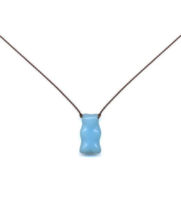 N2179 Blue Gummy Necklace