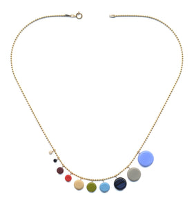 N2185 Kusama Dots Necklace