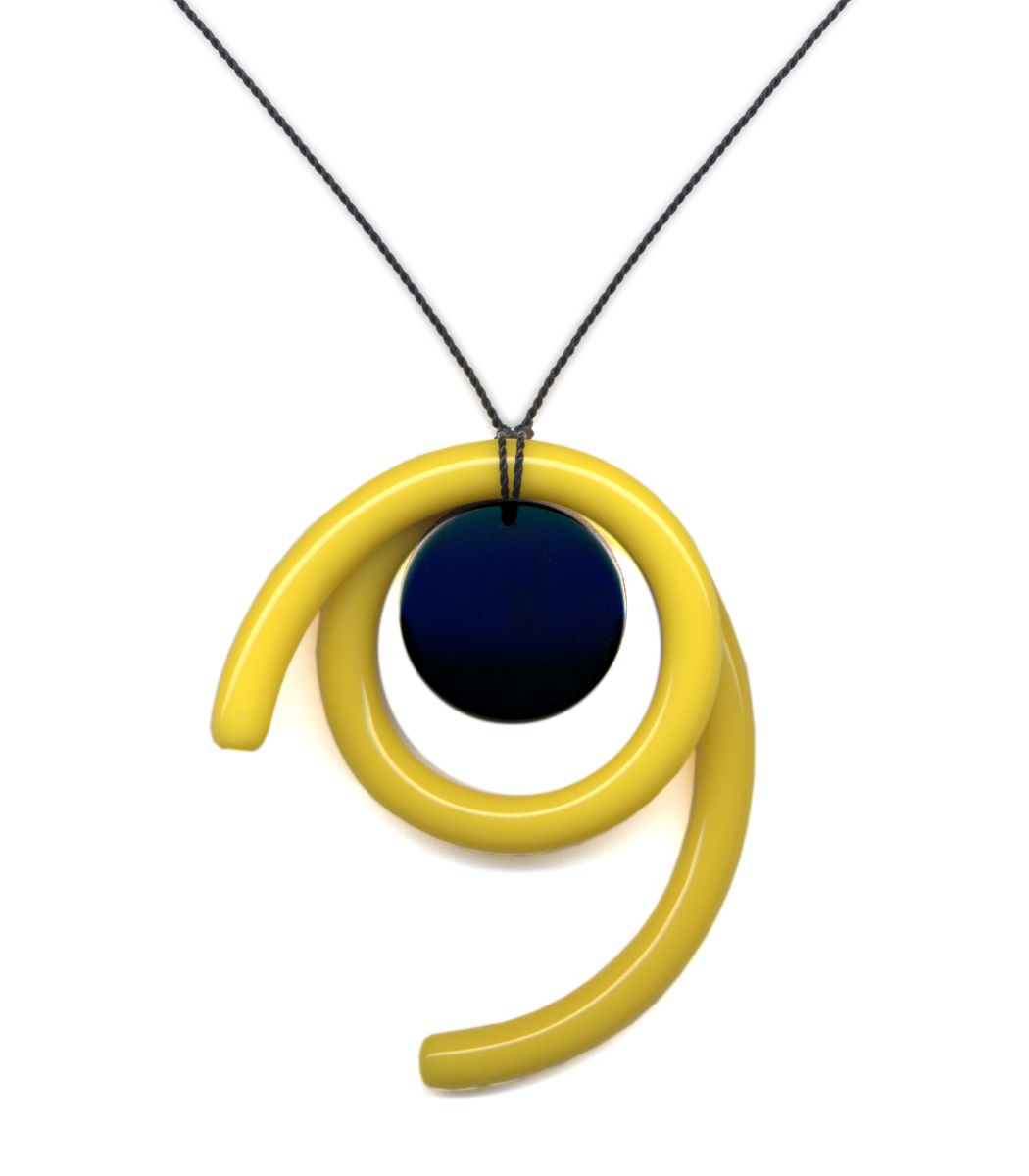 N2187 Bird Eye Necklace