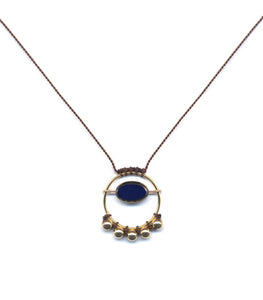 N2199 Embellished Eye Necklace