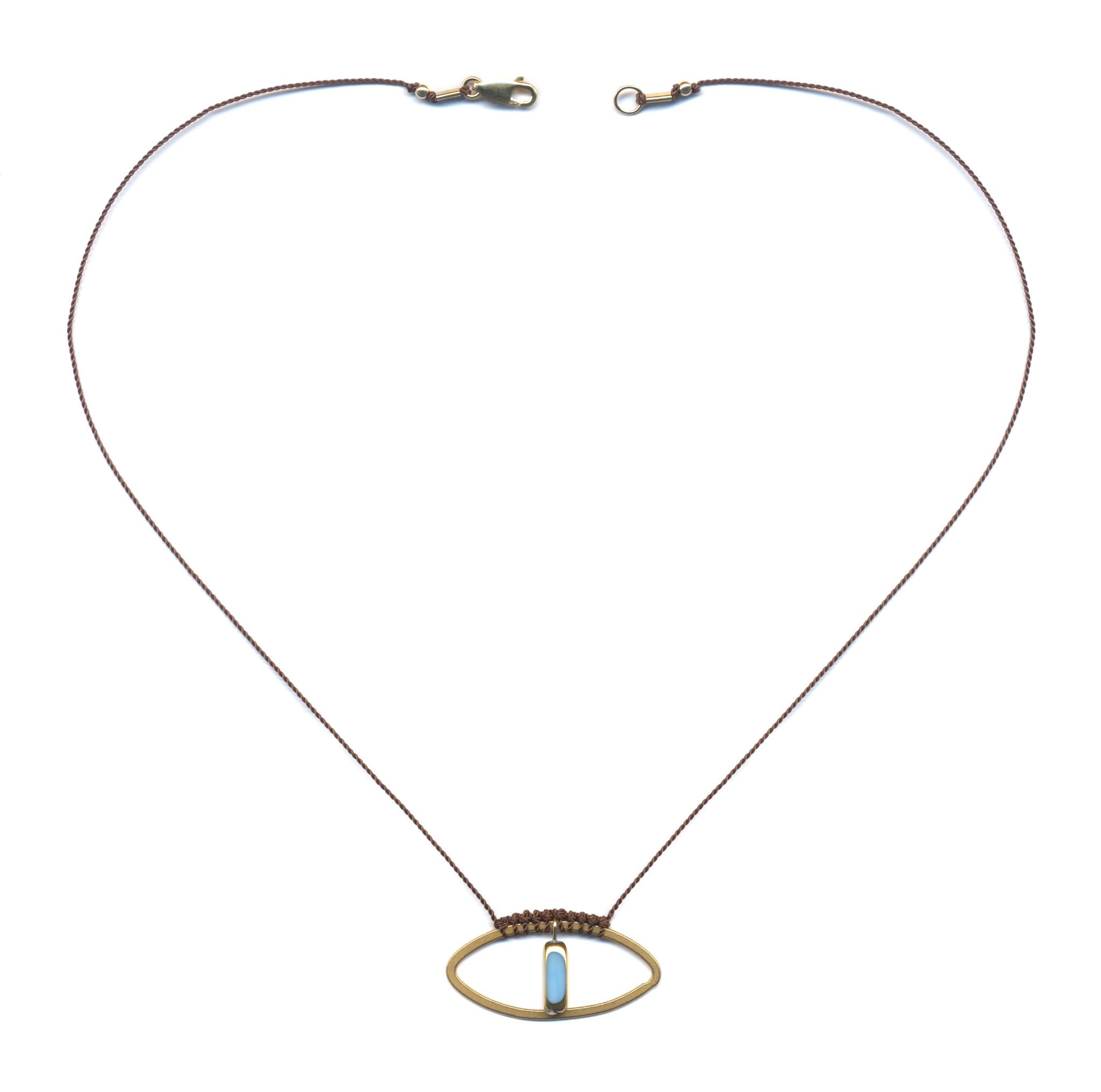 N2200 Blue Eye Necklace