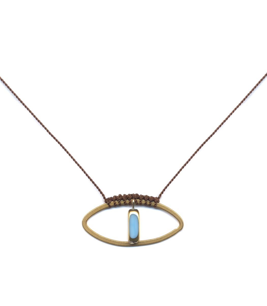 N2200 Blue Eye Necklace