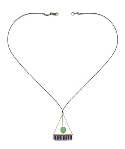 N2203 Pyramid Necklace