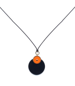 N2207 Orange Dial Necklace