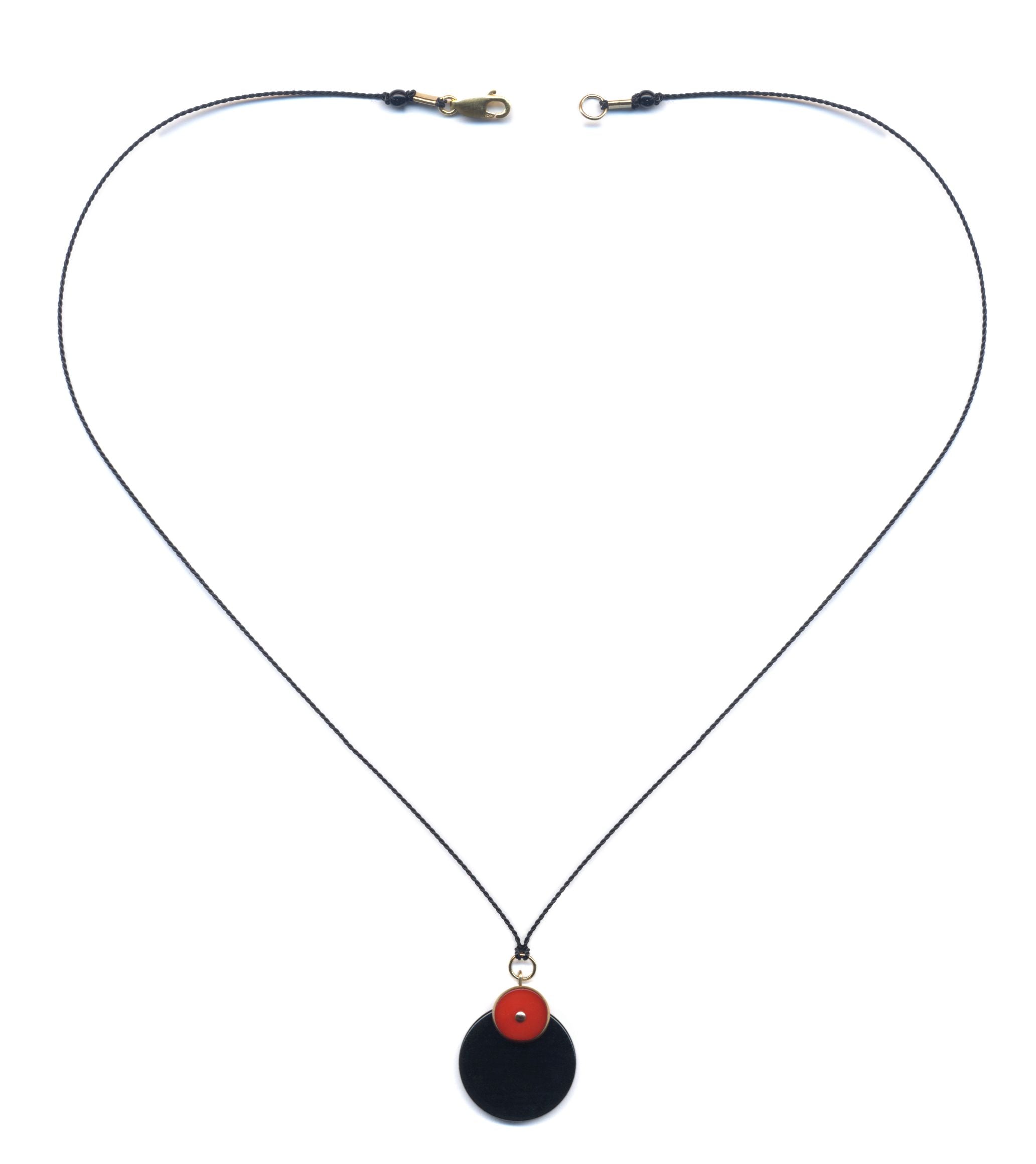 N2208 Red Dial Necklace