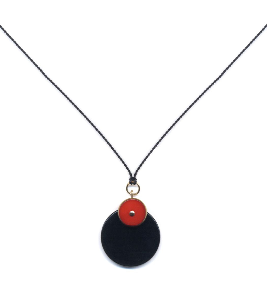 N2208 Red Dial Necklace