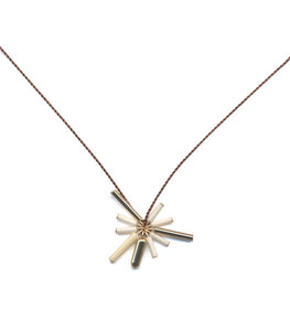 N2210 Golden Burst Necklace