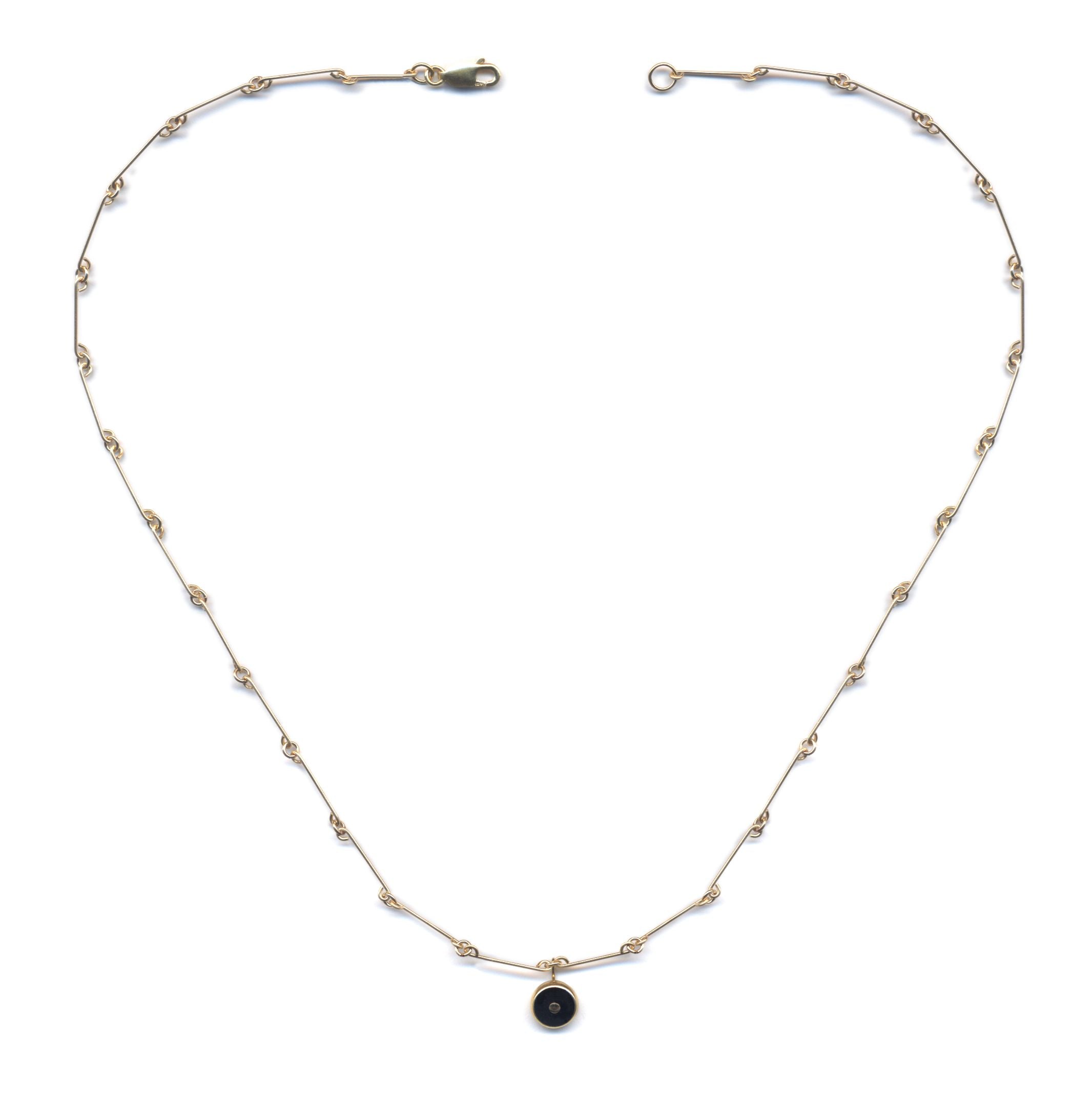 N2221 Black Hole Necklace