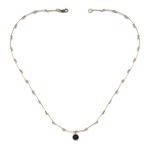 N2221 Black Hole Necklace