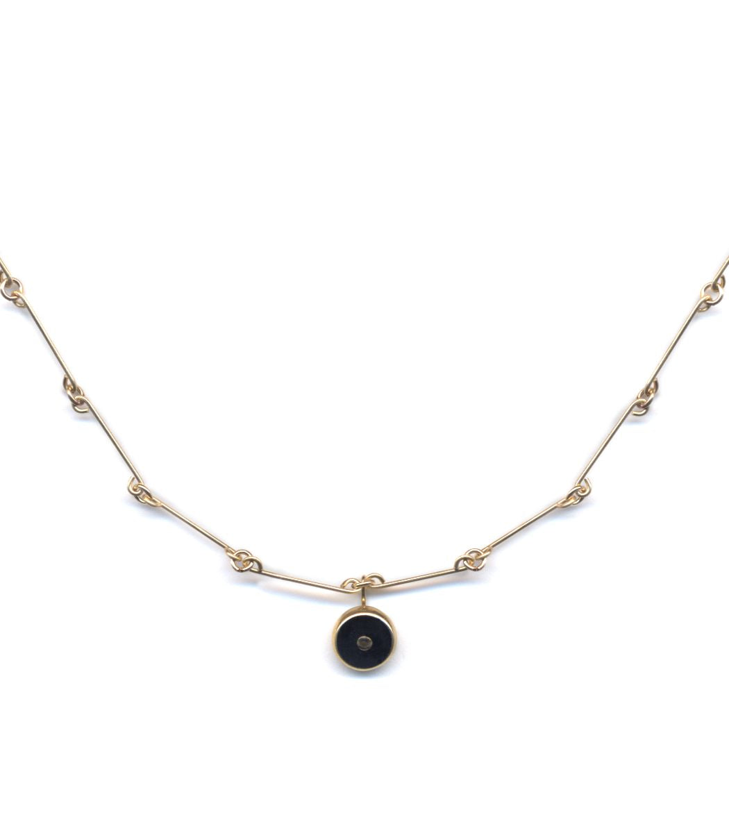N2221 Black Hole Necklace