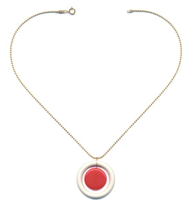 N2225 Red Eye Necklace