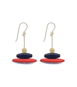 Irk Jewelry I. Ronni Kappos E1654 Stacked Rocks Earrings