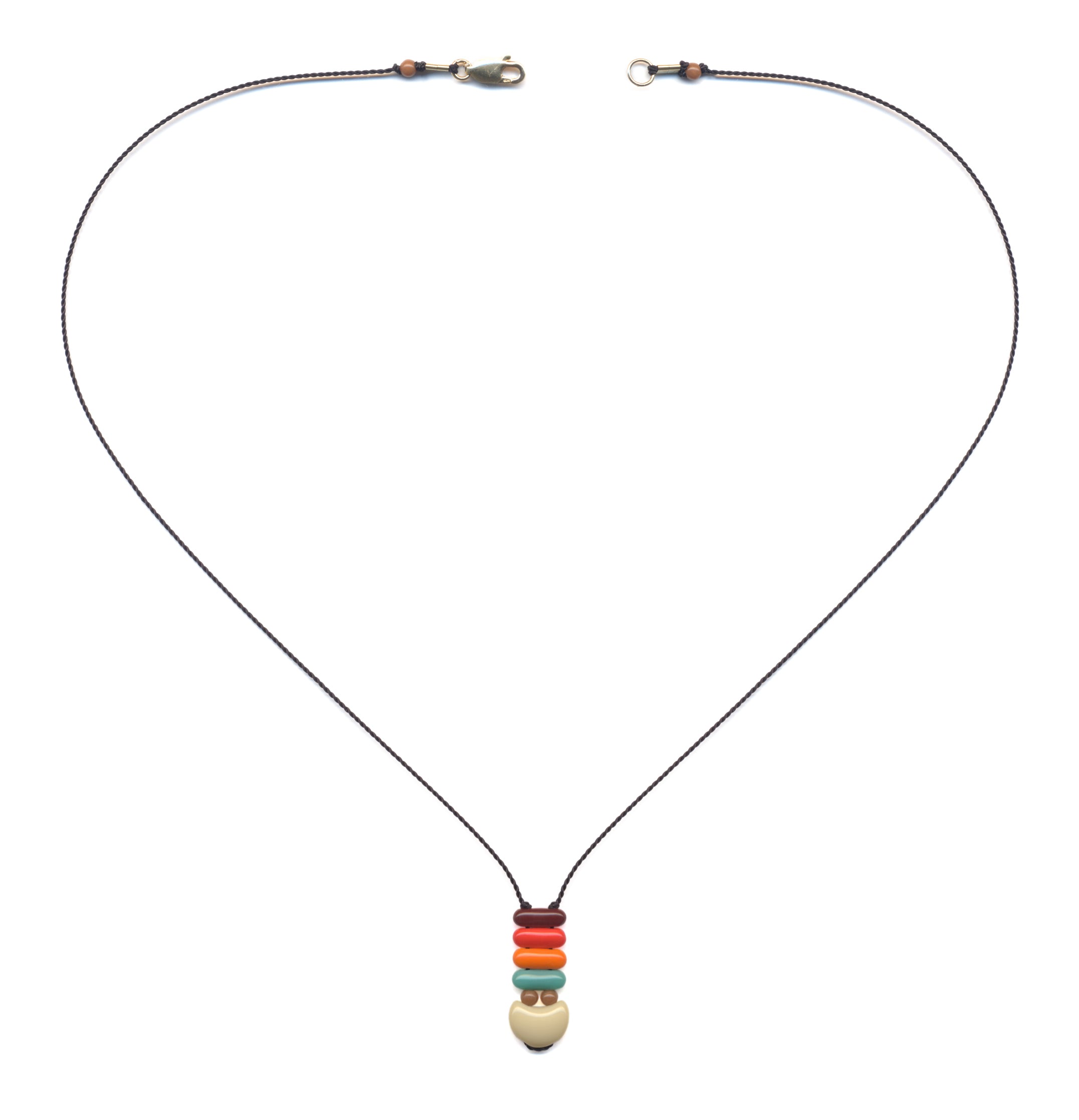 N1937 Rainbow Mini Necklace