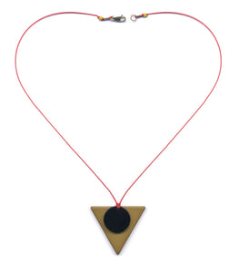 N2022 Triangle Overlay Necklace