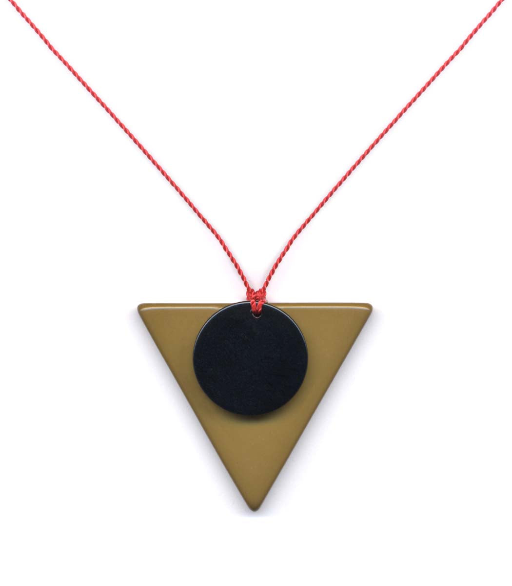N2022 Triangle Overlay Necklace