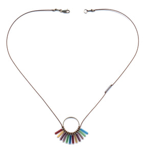 N2043 Holiday Fringe Necklace